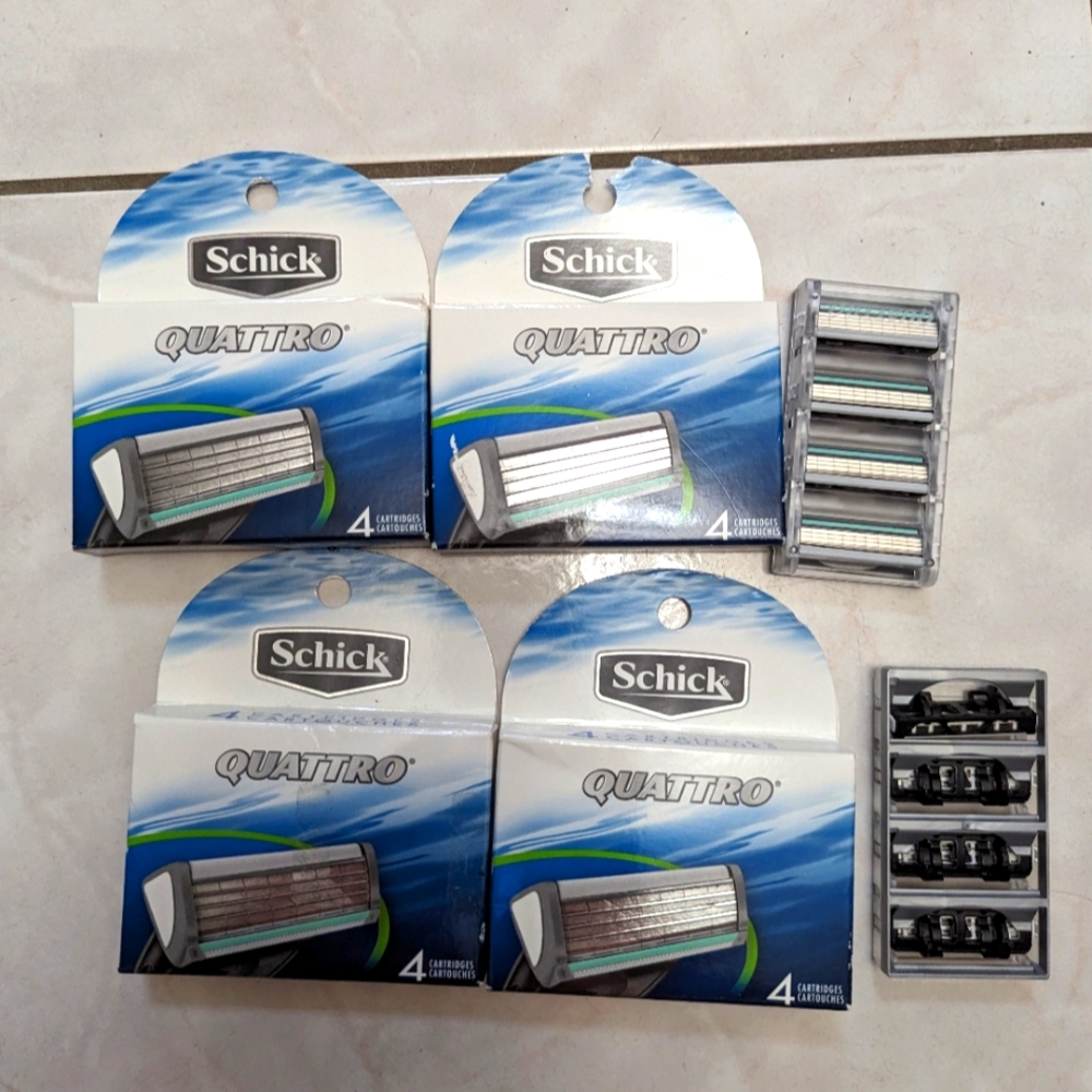 Schick Quattro blades